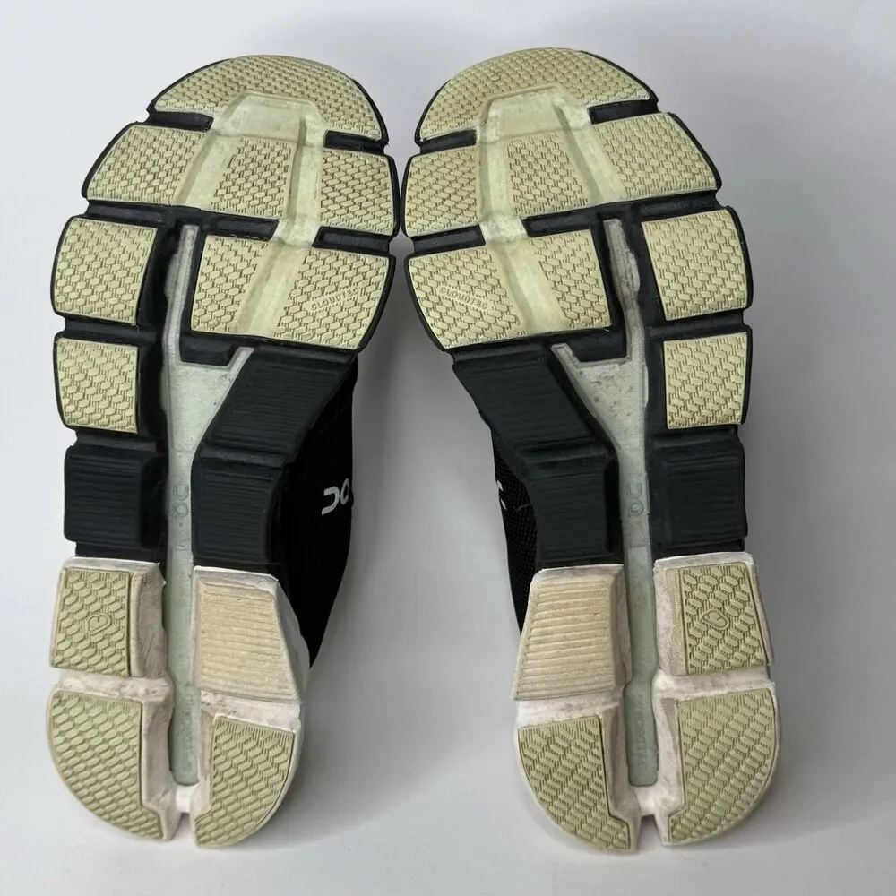 On Cloud Cloudflyer 4 Shoes Womens 10.5 Black Mint Glacier Running Sneakers - Picture 2 of 12